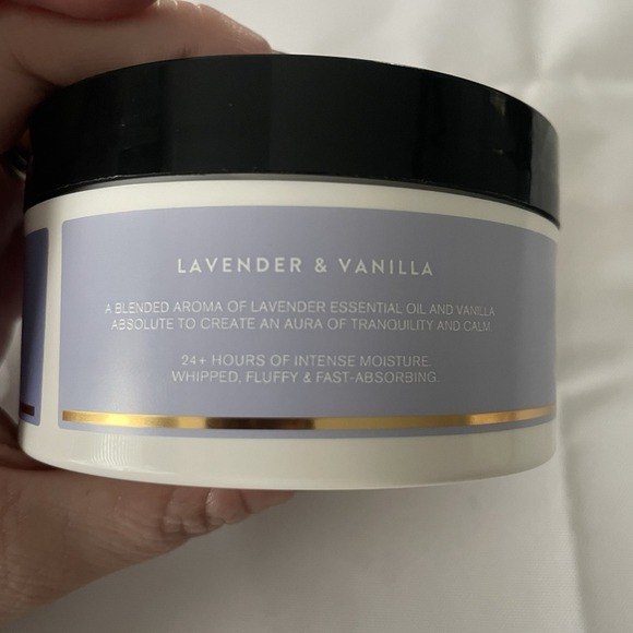 Bath and Body Works Aromatherapy LAVENDER VANILLA Body Butter 6.5oz - Picture 2 of 4